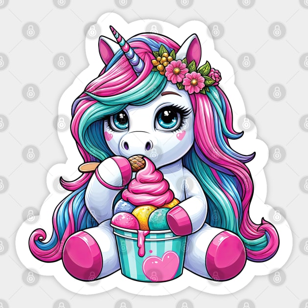 Unicorn S02 D33 Sticker by Houerd